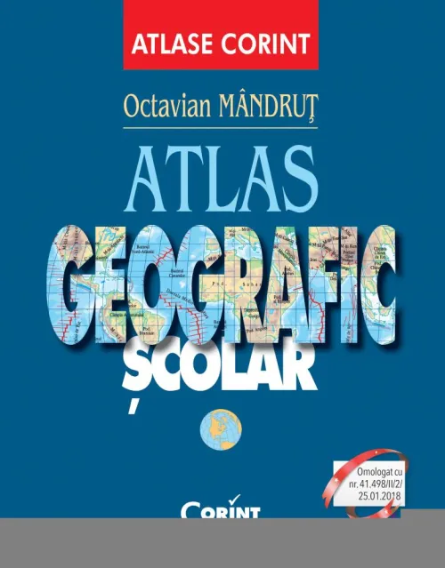 Atlas geografic general nou (albastru) - 38.22 Lei