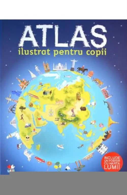 Atlas ilustrat pentru copii - Andrew Brooks - 88.83 Lei