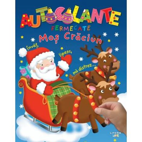 Autocolante fermecate. Mos Craciun - 11.88 Lei