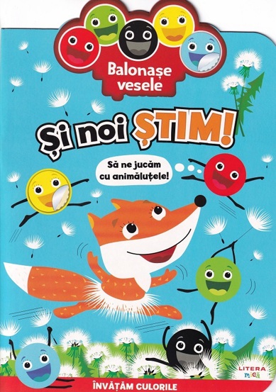 Balonase vesele. Si noi stim: Sa ne jucam cu animalutele! - 15.99 Lei