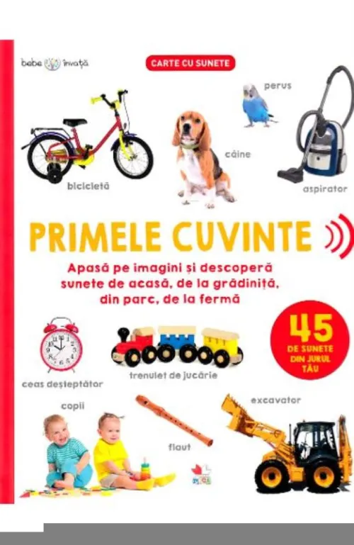 Bebe invata. Primele cuvinte. 45 de sunete din jurul tau - 73.70 Lei