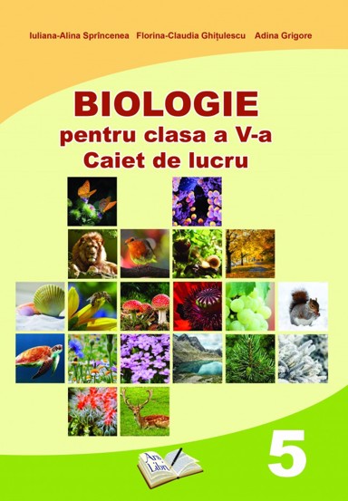 Biologie pentru clasa a V-a caiet de lucru - 10.28 Lei