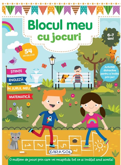 Blocul meu cu jocuri: 6-7 ani - 18.00 Lei