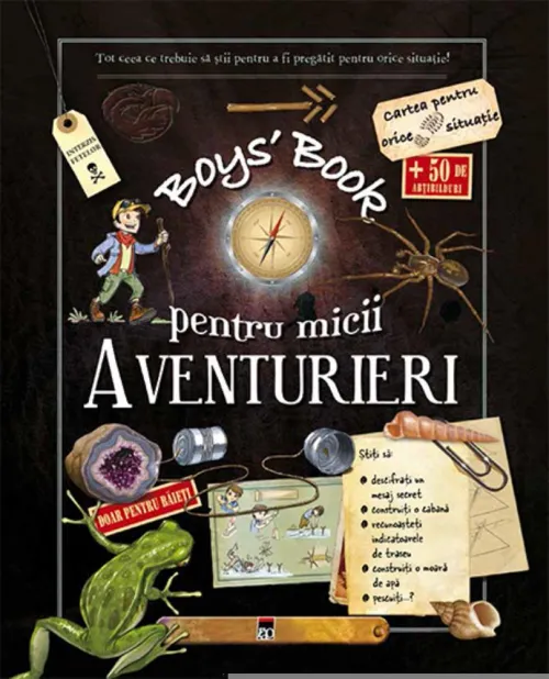 Boy's book pentru micii aventurieri - 57.50 Lei