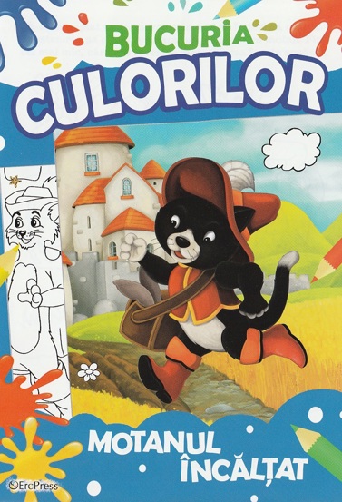 Bucuria culorilor. Motanul incaltat - 2.40 Lei