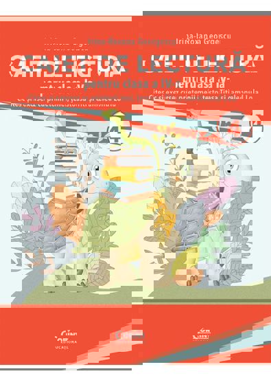 Caiet de lectura pentru clasa a IV-a. Citesc si exersez cu prietenii mei testoasa Titi si cameleonul Lola - 27.41 Lei