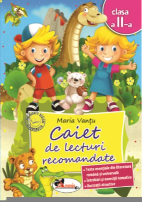 Caiet de lecturi recomandate clasa a II-a - 14.27 Lei