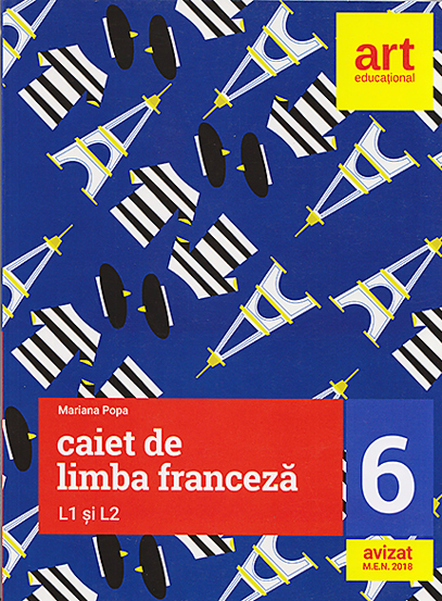 Caiet de limba franceza. Clasa a VI-a. L1 si L2 - 17,98 Lei