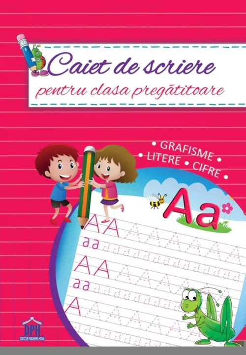 Caiet de scriere pentru clasa pregatitoare - 9.64 Lei