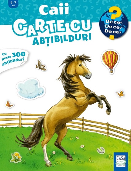 Caii. Carte cu abtibilduri - 35.90 Lei