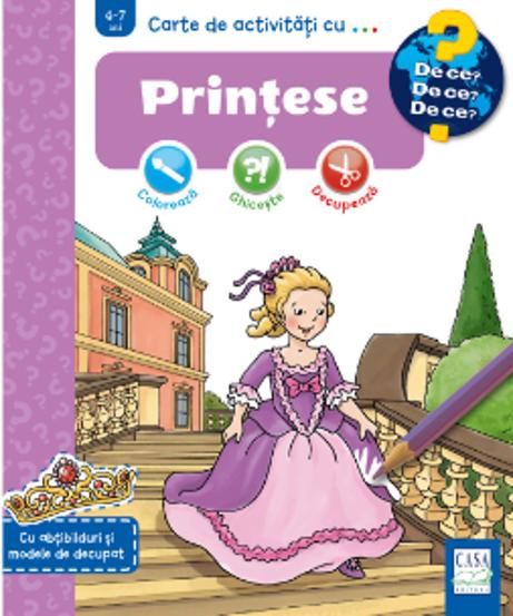 Carte de activitati cu .... Printese - 24 Lei