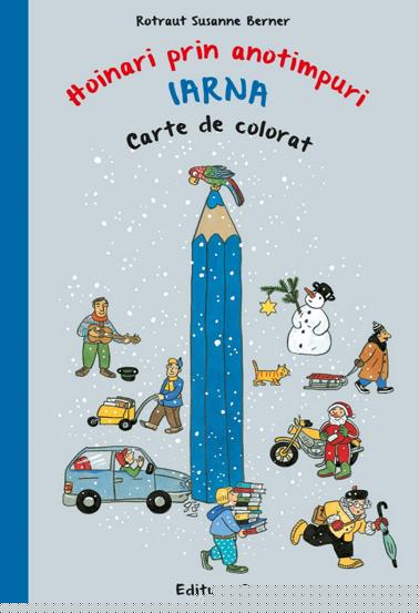 Carte de colorat - Hoinari prin anotimpuri. Iarna - 17.90 Lei