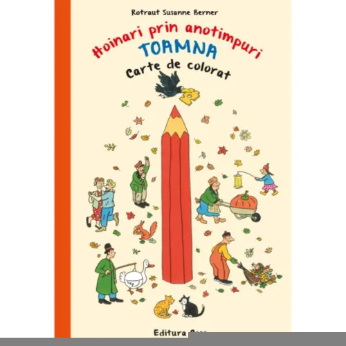 Carte de colorat - Hoinari prin anotimpuri. Toamna - 14.35 Lei