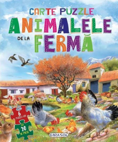Carte puzzle - Animalele de la ferma - 43.90 Lei