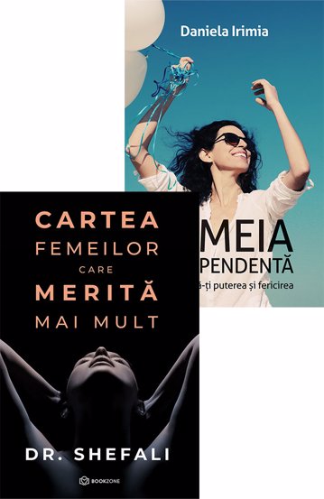 Cartea femeilor care merita mai mult + Femeia independenta - 42.99 Lei