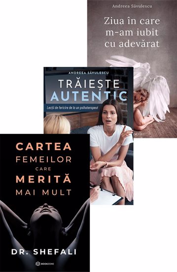 Cartea femeilor care merita mai mult + Pachet Andreea Savulescu - 50.99 Lei
