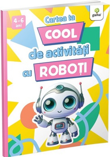 Cartea ta cool de activitati cu roboti - 18.90 Lei