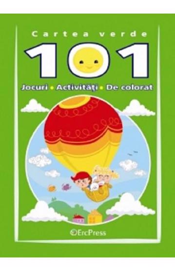 Cartea verde. 101 Jocuri activitati de colorat - 7.03 Lei