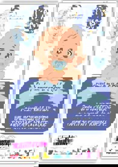 Cartonase Primul an cu Bebe - Baietel - 28.91 Lei