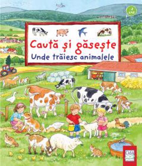 Cauta si gaseste. Unde traiesc animalele - 35.90 Lei