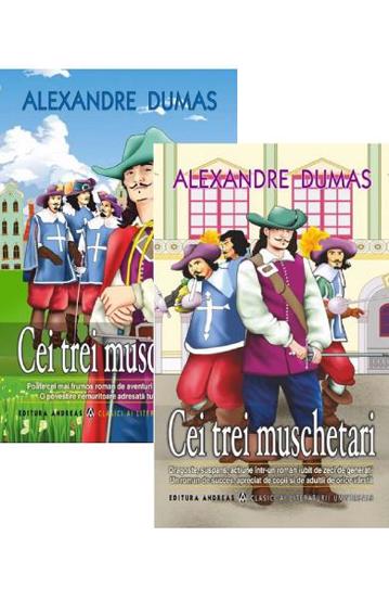 Cei trei muschetari Vol.1 + 2 - 25.50 Lei