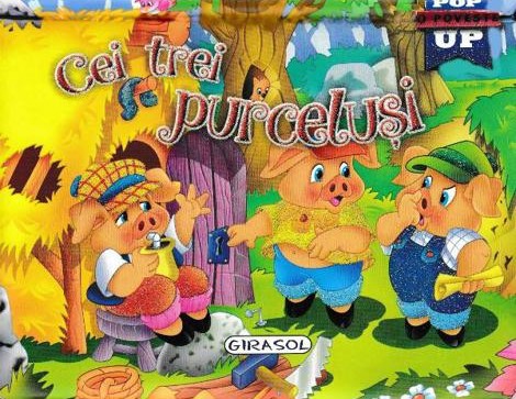 Cei trei purcelusi. Pop-up - 22.50 Lei