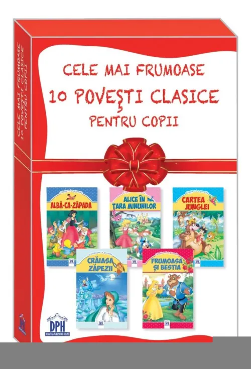 Cele mai frumoase 10 povesti clasice pentru copii - 35.71 Lei