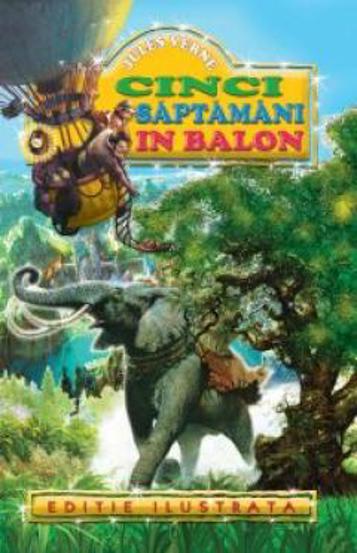 Cinci saptamani in balon - 15,30 Lei