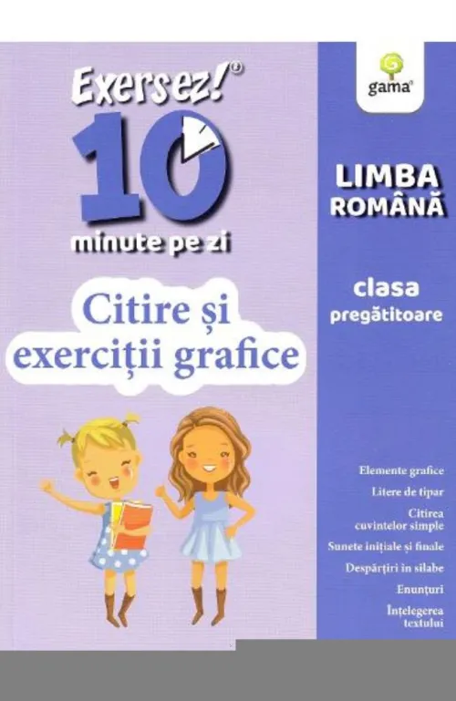 Citire si exercitii grafice - clasa pregatitoare - 31.50 Lei