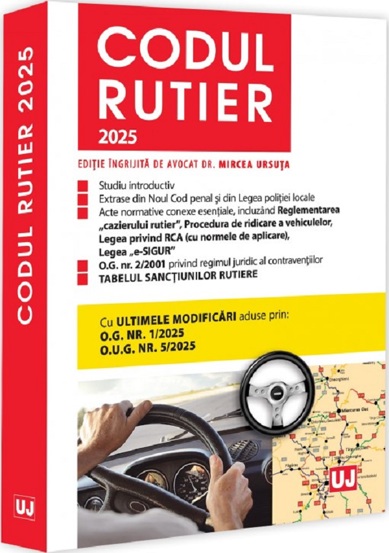 Codul rutier 2025 - 43.46 Lei