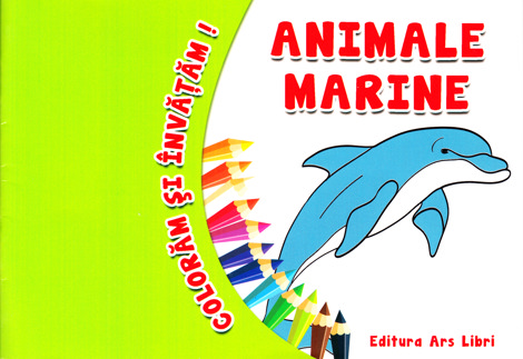 Coloram si invatam! Animale marine - 5.29 Lei
