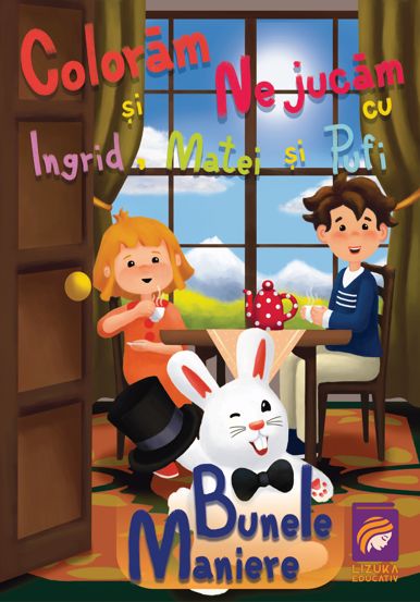 Coloram si ne jucam cu Ingrid Matei si Pufi. Bunele maniere Vol. 3 - 14.22 Lei