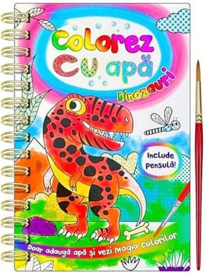 Colorez cu apa: Dinozauri + Pensula - 24.93 Lei