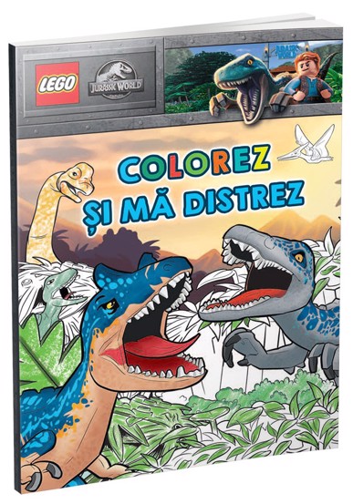 Colorez si ma distrez! - Jurassic World / Lego - 20.66 Lei