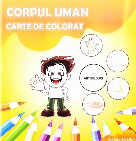 Corpul uman. Carte de colorat - 7.49 Lei