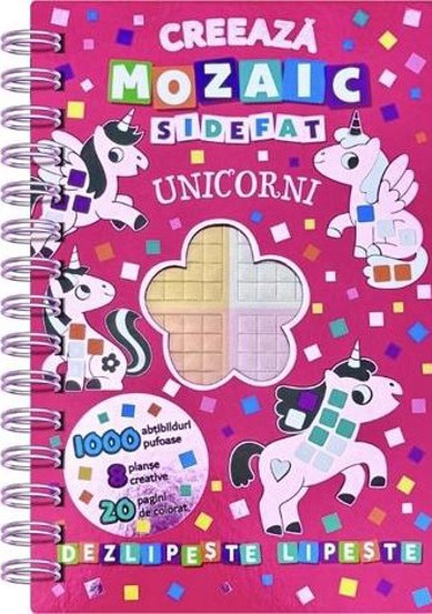 Creeaza mozaic sidefat. Unicorni - 24.05 Lei
