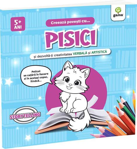 Creeaza povesti cu Pisici si dezvolta-ti creativitatea verbala si artistica - 15.30 Lei