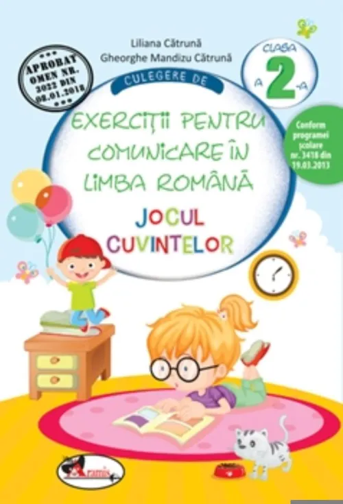 Culegere de exercitii pentru comunicare in limba romana JOCUL CUVINTELOR clasa a II-a - 15.80 Lei