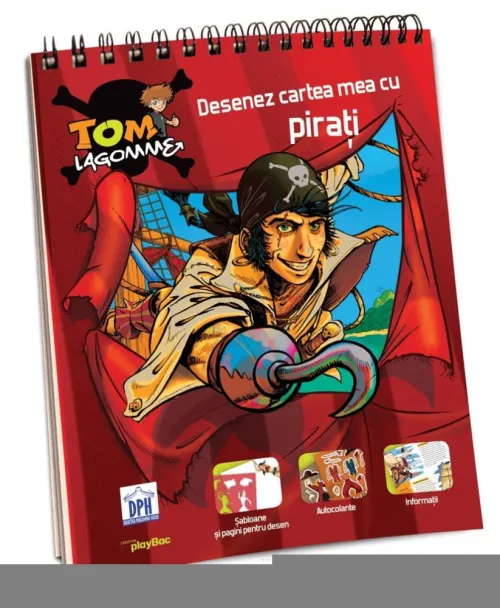 Desenez cartea mea cu Pirati - 17.22 Lei