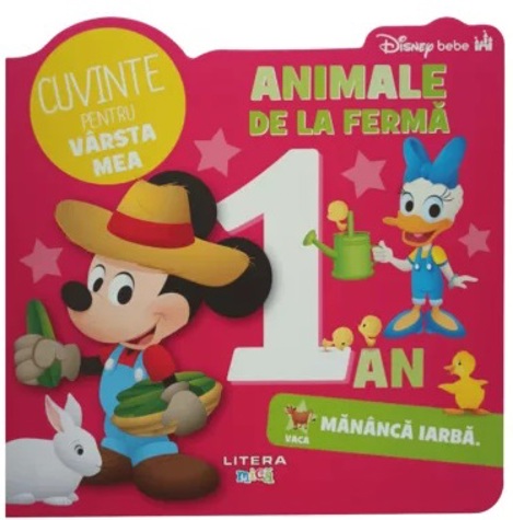 Disney Bebe. Cuvinte pentru varsta mea. Animale de la ferma - 19.99 Lei