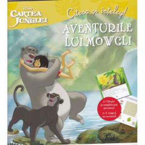 DISNEY. CARTEA JUNGLEI. Citesc si inteleg! Aventurile lui Mowgli. Clasa a II-a - 13.82 Lei