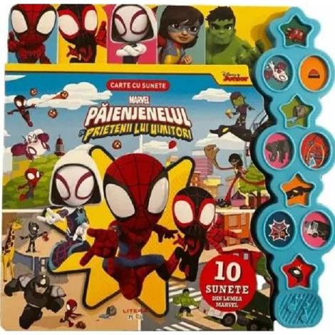 Disney Marvel. Paienjenelul si prietenii lui uimitori. Carte cu sunete - 68.65 Lei