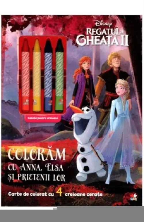 Disney. Regatul de gheata II. Coloram cu Anna Elsa si prietenii lor. Carte de colorat - 35.99 Lei
