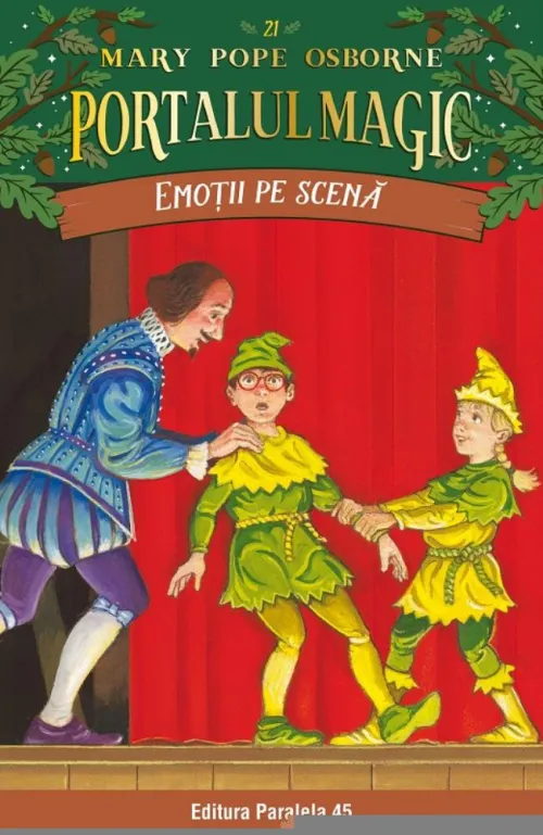Emotii pe scena. Portalul Magic nr. 21 - Editia a II-a - 18.99 Lei