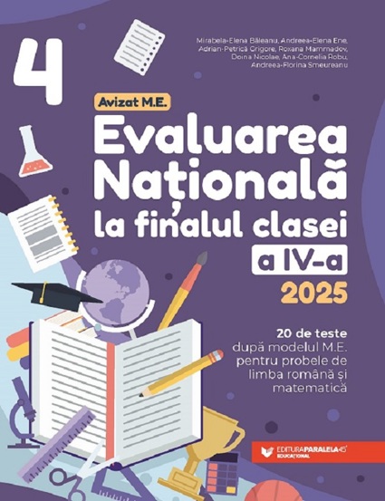 Evaluarea Nationala 2025 - Clasa 4 - 34.40 Lei