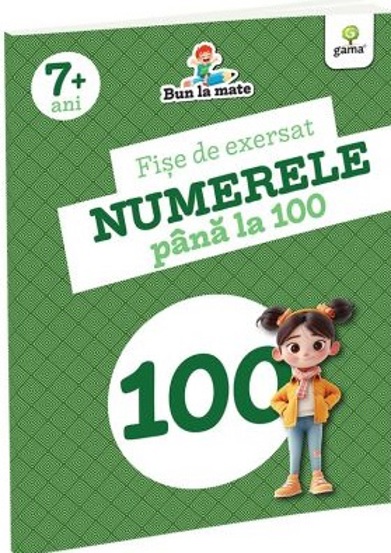 Fise de exersat NUMERELE PANA LA 100. Bun la mate - 12.90 Lei