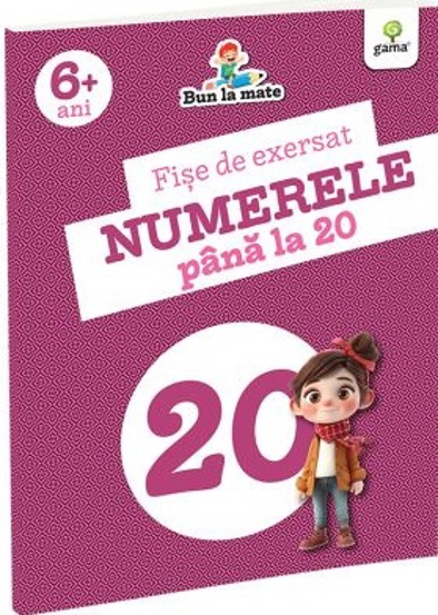 Fise de exersat NUMERELE PANA LA 20. Bun la mate - 12.72 Lei