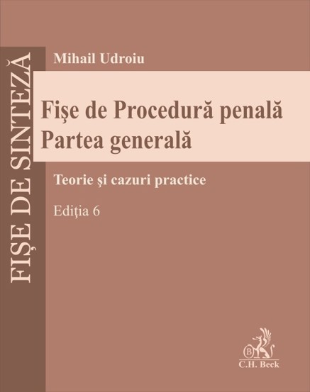 Fise de Procedura penala. Partea generala - 154.19 Lei