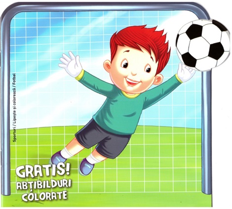 Fotbal. Abtibilduri colorate - 6.38 Lei