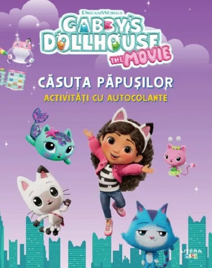 Gabby's Dollhouse. Casuta papusilor. Activitati cu autocolante - 15.28 Lei
